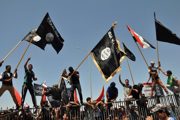 ISIS Flag, Iraq Protests